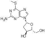 2'-Deoxy-6-S-methyl-6-thioguanosine molecular structure (CAS 37113-42-1)