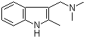 2-Methylgramine molecular structure (CAS 37125-92-1)