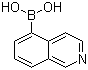 Isoquinoline-5-boronic acid molecular structure (CAS 371766-08-4)