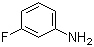 structure of CAS# 372-19-0, 3-Fluoroaniline;3-Fluorobenzenamine; 1-Amino-3-fluorobenzene