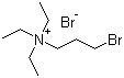 结构式 CAS# 3720-84-1, (3-溴丙基)三乙基溴化铵