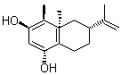 (+)-Capsidiol molecular structure (CAS 37208-05-2)