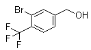 结构式 CAS# 372120-54-2, 3-溴-4-(三氟甲基)苯甲醇