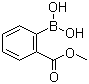 structure of CAS# 374538-03-1, 2-Methoxycarbonylphenylboronic acid;(2-Methoxycarbonylphenyl)boronic acid; 2-Carbomethoxybenzeneboronic acid