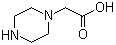 1-Piperazineacetic acid molecular structure (CAS 37478-58-3)