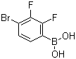 [4-Bromo-2,3-difluorophenyl]boronic acid molecular structure (CAS 374790-99-5)