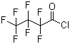 Heptafluorobutyryl chloride molecular structure (CAS 375-16-6)