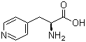 structure of CAS# 37535-49-2, L-4-Pyridylalanine;(S)-2-Amino-3-pyridin-4-yl-propionic acid