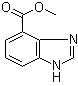 structure of CAS# 37619-25-3, Methyl 4-benzimidazolecarboxylate;Methyl 3H-benzimidazole-4-carboxylate