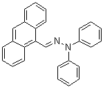 9-Anthracenecarboxaldehyde diphenylhydrazone molecular structure (CAS 37619-78-6)