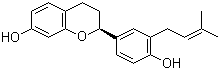 7,4'-Dihydroxy-3'-prenylflavan molecular structure (CAS 376361-96-5)
