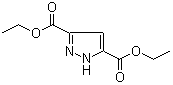 3,5-Pyrazoledicarboxylic acid diethyl ester molecular structure (CAS 37687-24-4)
