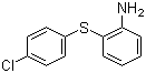 structure of CAS# 37750-29-1, 2-(4-Chlorophenylthio)aniline;2-Amino-4'-chlorodiphenyl sulfide