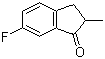 6-Fluoro-2-methylindanone molecular structure (CAS 37794-19-7)