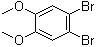 1,2-Dibromo-4,5-dimethoxybenzene molecular structure (CAS 37895-73-1)