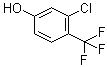 3-Chloro-4-trifluoromethylphenol molecular structure (CAS 37900-81-5)