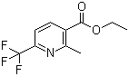 2-Methyl-6-(trifluoromethyl)-3-pyridinecarboxylic acid ethyl ester molecular structure (CAS 380355-65-7)