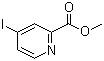 Methyl 4-iodopyridine-2-carboxylate molecular structure (CAS 380381-28-2)