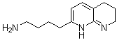 1,5,6,7-Tetrahydro-1,8-naphthyridine-2-butanamine molecular structure (CAS 380394-88-7)