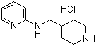 Piperidin-4-ylmethyl-pyridin-2-yl-amine hydrochloride molecular structure (CAS 380396-49-6)