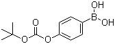 structure of CAS# 380430-70-6, 4-(tert-Butoxycarboxy)phenylboronic acid