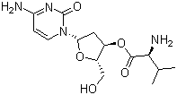 Valtorcitabine molecular structure (CAS 380886-95-3)