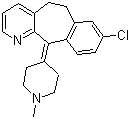 8-Chloro-6,11-dihydro-11-(1-methyl-4-piperidinylidene)-5H-benzo[5,6]cyclohepta[1,2-b]pyridine molecular structure (CAS 38092-89-6)