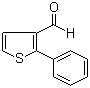 2-苯基-3-噻吩甲醛分子结构 (CAS 38115-13-8)