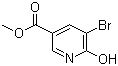 Methyl 5-Bromo-6-hydroxynicotinate molecular structure (CAS 381247-99-0)