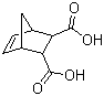 结构式 CAS# 3813-52-3, 5-降冰片烯-2,3-二羧酸; 双环[2.2.1]庚-5-烯-2,3-二羧酸
