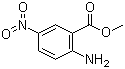 Methyl 2-amino-5-nitrobenzoate molecular structure (CAS 3816-62-4)