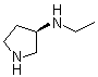 结构式 CAS# 381670-30-0, (3R)-N-乙基-3-吡咯烷胺