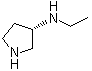 (3S)-3-(Ethylamino)pyrrolidine molecular structure (CAS 381670-31-1)