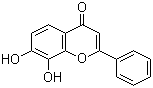 结构式 CAS# 38183-03-8, 7,8-二羟基黄酮