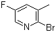 structure of CAS# 38186-85-5, 2-Bromo-5-fluoro-3-methylpyridine