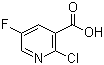 2-Chloro-5-fluoronicotinic acid molecular structure (CAS 38186-88-8)