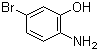 2-Amino-5-bromophenol molecular structure (CAS 38191-34-3)