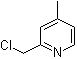 2-(Chloromethyl)-4-methylpyridine molecular structure (CAS 38198-16-2)