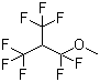 1,1,3,3,3-五氟-2-三氟甲基丙基甲基醚分子结构 (CAS 382-26-3)