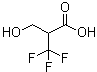 3-Hydroxy-2-(trifluoromethyl)propionic acid molecular structure (CAS 382-43-4)