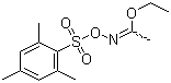 Ethyl O-mesitylsulfonylacetohydroxamate molecular structure (CAS 38202-27-6)