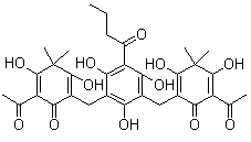 Filixic acid ABA molecular structure (CAS 38226-84-5)