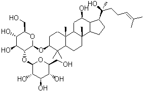 Ginsenoside Rg3 molecular structure (CAS 38243-03-7)