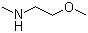 结构式 CAS# 38256-93-8, N-(2-甲氧基乙基)甲基胺