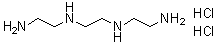 Triethylenetetramine dihydrochloride molecular structure (CAS 38260-01-4)