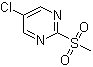 2-(Methylsulfonyl)-5-chloropyrimidine molecular structure (CAS 38275-47-7)