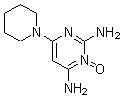 Minoxidil molecular structure (CAS 38304-91-5)
