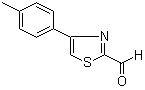 4-(4-Methylphenyl)-2-thiazolecarboxaldehyde molecular structure (CAS 383143-86-0)