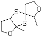 structure of CAS# 38325-25-6, Hexahydro-2'3a-dimethylspiro[1,3-dithiolo[4,5-b]furan-2,3'(2'H)-furan];2',3-Dimethyl-3',4-dioxa-2,8-dithiabicyclo[3.3.0]octanespirocyclopentane