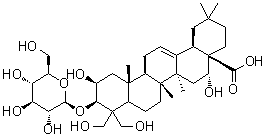 3-O-beta-Glucosylplatycodigenin molecular structure (CAS 38337-25-6)